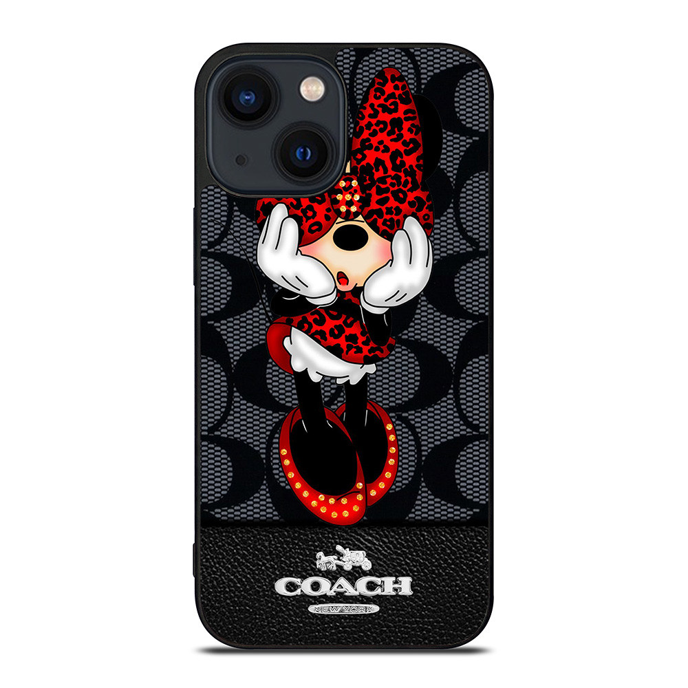 COACH MINNIE MOUSE 2 iPhone 14 Plus Case Cover